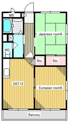 北上尾駅 徒歩20分 1階の物件間取画像